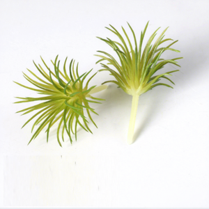 Huaien Mini planta <span class=keywords><strong>suculenta</strong></span> verde Artificial Bonsai plástico para DIY decoración del hogar ornamento decoración de oficina ornamento - Product Image 6