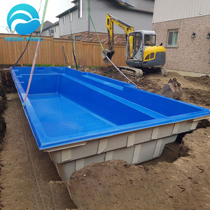 <span class=keywords><strong>Piscina</strong></span> Swim Spa da Esterno Personalizzata <span class=keywords><strong>in</strong></span> Fibra di Vetro di Grandi Dimensioni per Famiglie, Jacuzzi con Guscio <span class=keywords><strong>in</strong></span> FRP, Prefabbricata di Lusso Interrata Modulare - Product Image 6