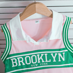 Robe midi plissée sans manches pour petite fille, col rond, imprimé, coupe trapèze, respirante, avec nœud, personnalisable ODM - Product Image 3