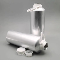 10L 5L 2,5L 1L Große Aluminiumflasche für Chemikalien, Kosmetik, Ätherische Öle und Klebstoffe mit Manipulationssicherem Verschluss