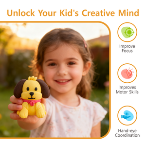 Air Dry Clay Kit, Animals Modeling Clay for Kids, <b>Model</b> <b>Magic</b> Clay with Sculpting Tools and Tutorials, Safe & Non-Toxic - Product Image 6