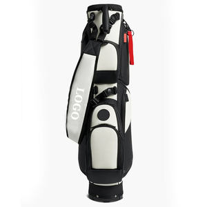Sac de golf robuste en cuir imperméable avec fond rigide et poche à accès rapide – Idéal pour le transport - Product Image 4