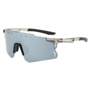 Xsy Cycling Sunglasses Polarized TAC Lens UV400 Windproof Outdoor Sports Eyewear Type 3 Sunshades <b>Grey</b> <b>Frame</b> - Product Image 5