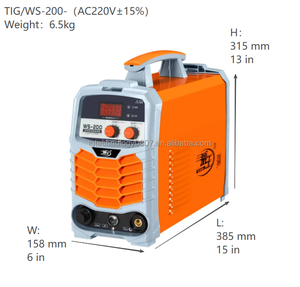 Machine à souder à l'arc à l'argon à courant continu à inverseur IGBT <span class=keywords><strong>TIG</strong></span>/WS-200 (AC220V) - Product Image 2