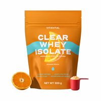 Poudre d'isolat de protéines de lactosérum clair, mélange de protéines, soutien énergétique musculaire, fabricant OEM, marque privée, formule personnalisée, complément alimentaire