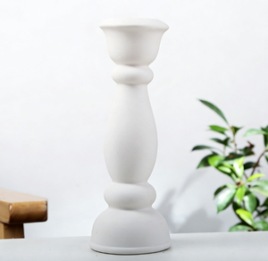 New Chinese Style Modern Simplicity Clean White Ceramic Vase for Living Room Entryway <b>Table</b> <b>Decor</b> Display - Product Image 6