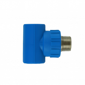 ข้อต่อท่อทีเกลียวตัวผู้ทนรังสียูวี PP-R ทนทานสำหรับระบบประปาและน้ำประปา - Product Image 1