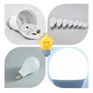 Led Light Bulb Screw Mouth LED E27 B22 Ultra Bright Energy-saving Eye Protection A Bulb For Home Office School