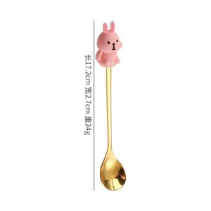 Custom Wholesale Customized Cute Silver <b>Cutlery</b> Stainless Steel Flatware Cartoon Santa Claus Gold Fork and Spoon <b>Set</b> - Product Image 2