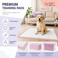 Protège-tapis écologiques imperméables, respirants et antidérapants pour animaux de compagnie avec noyau absorbant SAP pour chiens, chats et petits animaux - En gros pour l'apprentissage de la propreté