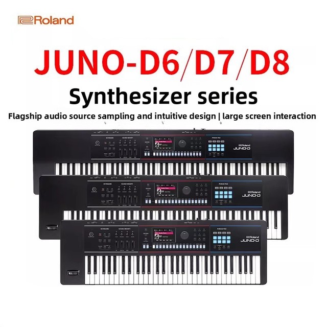 Roland JUNO-D6 Portable Piano Music MIDI Arranger Workstation JUNO-08 Electronic Keyboard