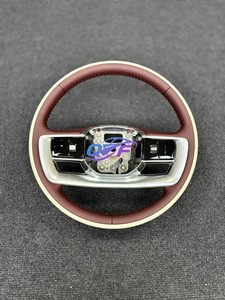 Volante de Cuero Personalizado de Fábrica para Land Rover <span class=keywords><strong>Defender</strong></span> L663 110 90 2020 2021 <span class=keywords><strong>2022</strong></span> - Product Image 3