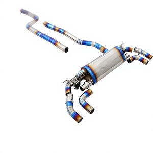 Système d'échappement sport Valvetronic en acier inoxydable/alliage de titane compatible avec <span class=keywords><strong>BMW</strong></span> Série 6 GT 630i/<span class=keywords><strong>640i</strong></span>/650/F06/F12/F13/<span class=keywords><strong>E63</strong></span>/E64 - Product Image 1