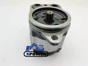 Pompe à engrenages XPower Pilot SE220, neuve, noire/argentée, pour excavatrice sur chenilles, avec 6 mois de garantie - Product Image 3