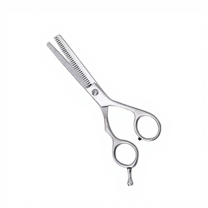 Ciseaux de coiffure professionnels pour salon de beauté, acier inoxydable de haute qualité 9CR13, lame simple, pointe affûtée - Product Image 4