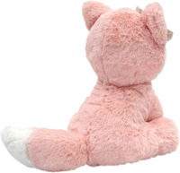 Cadeau de la Saint-Valentin, peluche réaliste mignonne en forme de renard rose, peluche renard rouge en peluche