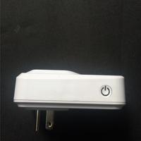 Boîtier de prise intelligente WIFI standard américain 100*60*35mm boîtier de capteur rideau coque à induction CN177