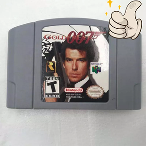 Cartucho de juego Retro N64 <span class=keywords><strong>Golden</strong></span> Eye 007 actualizado, versión NTSC con caja Original para consola <span class=keywords><strong>Nintendo</strong></span> <span class=keywords><strong>64</strong></span> Compatible - Product Image 2