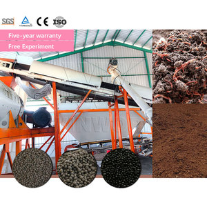 WINWORK Cost-Effective Earthworm Manure Pelletizing Plant with Motor for High Efficiency <strong>Organic</strong> <strong>Soil</strong> Amendment - Product Image 2