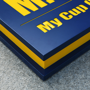 Ngoài trời Vòng Acrylic ánh sáng Hộp dấu hiệu hiển thị LED lightbox tường kim loại khung signage biển hiệu 3D THƯ QUẢNG CÁO bảng hiệu - Product Image 3