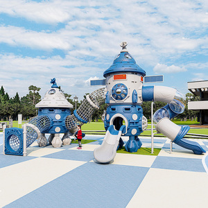 Grosir peralatan taman bermain anak dengan klem, peralatan taman bermain luar ruangan plastik ramah lingkungan - Product Image 3