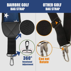 Hot Selling Blue Star Adjustable Golf <b>Bag</b> <b>Strap</b> Waterproof Single Padded Shoulder <b>Strap</b> Golf <b>Bag</b> Shoulder <b>Strap</b> <b>Replacement</b> - Product Image 5