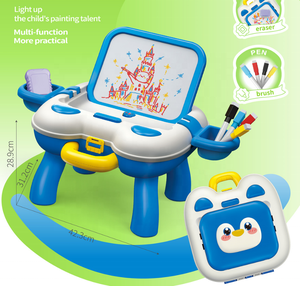Set Lavagna Portatile per Bambini RTS, Tavoletta da Disegno Maiale e Cucciolo, Giocattolo Artistico Riutilizzabile con Contenitore - Product Image 3