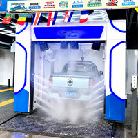 Machine de lavage de voitures automatique sans contact industrielle avec module de diagnostic automatique des pannes pour les grands parcs de véhicules