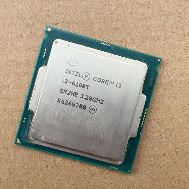 Used I3-6100t I3 6100T Processor 3.20GHz SR2HE LGA1151 Processor, Suitable for Office Computer CPU