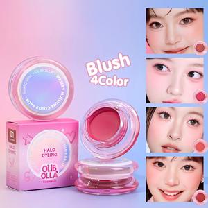 Balsamo Labbra e Blush 2 in 1 All'Ingrosso, 4 Colori Multiuso, Blush per Guance a Lunga Durata, Alta Pigmentazione, Cosmetico per il Viso - Product Image 1