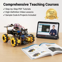 Kit de Iniciación de Robótica para Niños, Juguete Educativo de Programación DIY, Aprendizaje de Codificación, Control por Voz, Compatible con Arduino