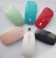 Computer Accessories Hardware Software Computer Gaming Mouse Wireless 2.4ghz Optical Rechargeable Mouse With USB Charging Cable