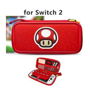 Estuche Protector Duradero de Gran Capacidad para Consola Nintendo Switch 2, Bolsa de Viaje Portátil con Cierre de Cremallera, Estuche de Almacenamiento de EVA - Product Image 4