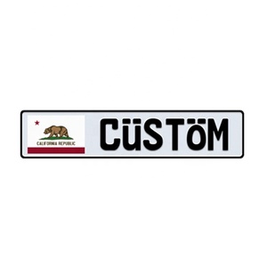 <span class=keywords><strong>Allemagne</strong></span> en relief personnalisé réfléchissant de plaque d'<span class=keywords><strong>immatriculation</strong></span> de voiture plaque d'<span class=keywords><strong>immatriculation</strong></span> de l'ue - Product Image 6