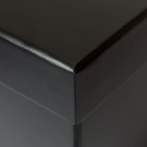 Wholesale <b>Large</b> Deep Black <b>Lid</b> off Retail Packaging <b>Gift</b> <b>Box</b> for Clothes - Product Image 4