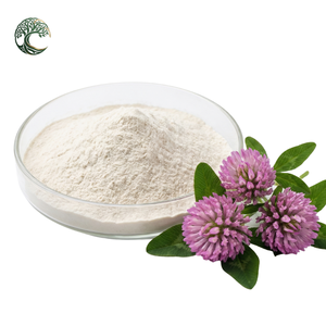Extrait d'herbes naturelles en gros, 98% Biochanin A, poudre d'extrait de trèfle rouge, qualité alimentaire, 1 kg, <span class=keywords><strong>blanc</strong></span> - Product Image 1