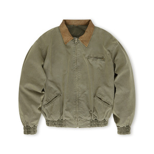 Locomotive Washed <strong>Old</strong> Lapel <strong>Jacket</strong> Fall/winter Loose Casual <strong>Jacket</strong> <strong>Men's</strong> <strong>Jacket</strong> High Quality American Vintage <strong>Men's</strong> Heavy Canvas - Product Image 1