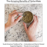 Camionero Mate Premium Set Yerba Mate Cup-Taza de té de acero inoxidable artesanal-Cuero marrón envuelto hecho a mano en Uruguay