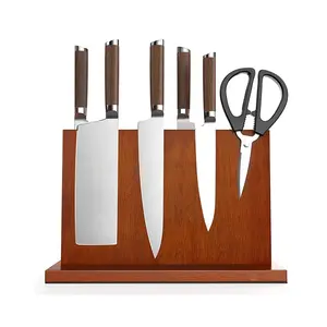china suppliers wood or bamboo Magnetic Knife holder