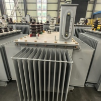 Transformador de potencia trifásico de 6.3KV 10KV 20KV 250kVA 315kVA 400KVA 630kVA sumergido en aceite con regulación de voltaje