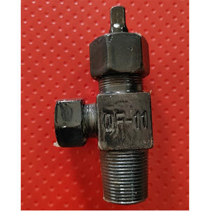 Vannes de cylindre d'oxygène chromées haute pression QF-21A et QF-21, vannes de réduction de pression à diaphragme pour ammoniac liquide QF-11 - Product Image 3