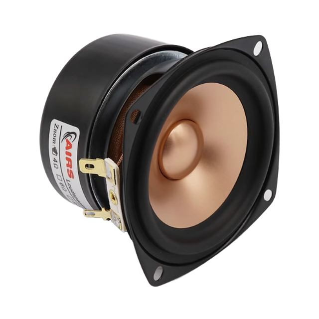 3-inch Full-range Speaker Audiophile HIFI Metal Ceramic Aluminum Cone Speaker Balanced Three-frequency Small Speaker AIRS