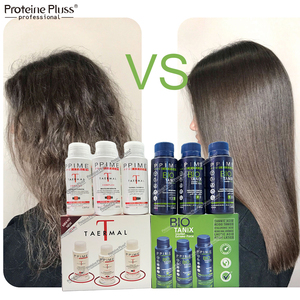 Brezilya proteini OEM brezilyalı Protein pürüzsüz saç tedavisi Salon kullanımı için <span class=keywords><strong>Bio</strong></span> Keratin 100ml kiti saç düzleştirme kremi Set - Product Image 4