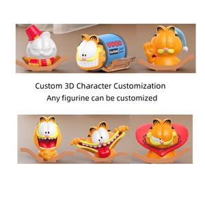 Para <span class=keywords><strong>Garfield</strong></span> Future Fantasy Cute Military-Themed Resin Cat Puppet Model PVC Figura DE ACCIÓN Set en Blister Pack Figura de juguete de regalo - Product Image 2