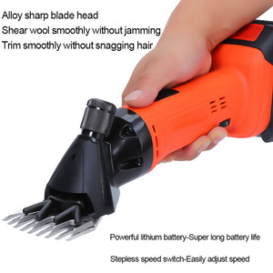 Esquiladora Eléctrica de Alta Potencia para Ovejas, Inalámbrica y Recargable, Cortadora de Lana para Cabras, Máquina Esquiladora de Ovejas, Herramienta para Animales de Granja - Product Image 2