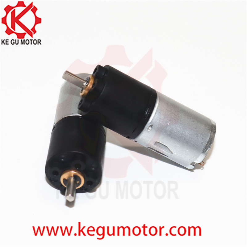 7.4V 12v 24mm plastic gear motor with RF-370 dc motor,Kegumotor provide 24mm planetary Plastic Gear Motor