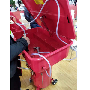 Máquina de limpieza de piezas móviles neumáticas de 20 galones, piezas de motor de motocicleta y coche, desengrase y limpieza - Product Image 4