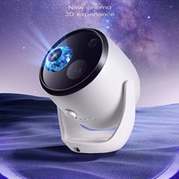 Projecteur de Galaxie 3D Personnalisé OEM Amélioré Lampe de Nuit Projecteur de Planétarium HD Haut-parleur BT Projecteur d'Étoiles Lampe pour Salon Chambre