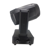 Luz de escenario con cabezal móvil de haz de 350W 17R, codificador de doble prisma, DMX512, de fábrica OEM, ISO9001 CE RoHS, para DJ, discoteca y club