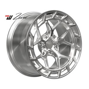 ZW Forgé 5X112 5X130 Argent Finition Roues De Voiture De Tourisme pour <span class=keywords><strong>Mercedes</strong></span> <span class=keywords><strong>AMG</strong></span> C-<span class=keywords><strong>Clas</strong></span> W205 Classe E W213 18 19 20 21 22 Pouces Jantes - Product Image 1